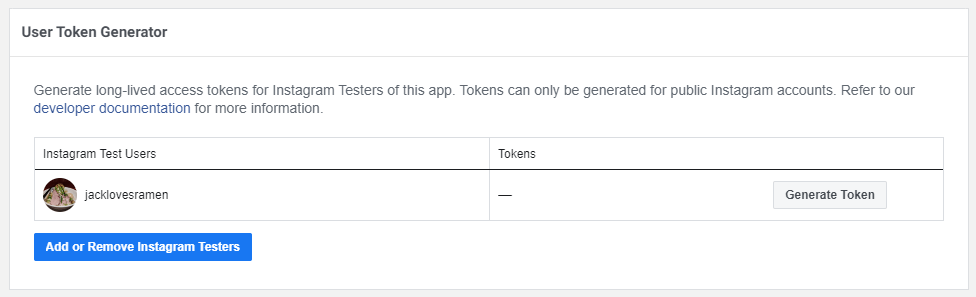 點右邊的 Generate 就好,記得要存下來,不然就要重新產生