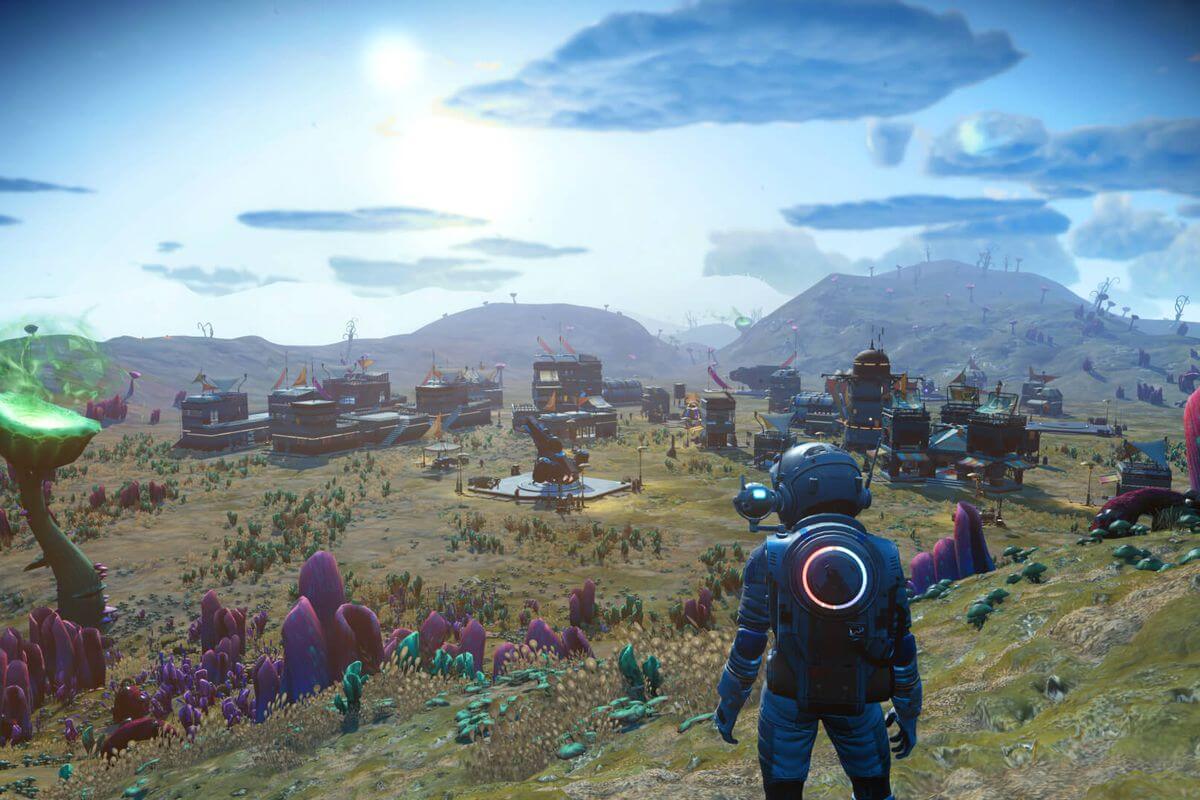 Gameplay from The Game: No Man's Sky